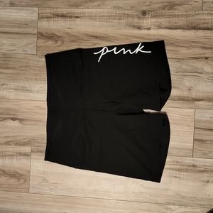 "PINK" biker shorts